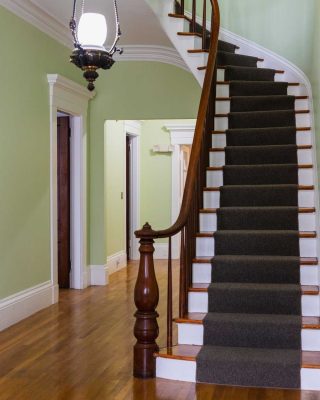 staircase inside drayton house