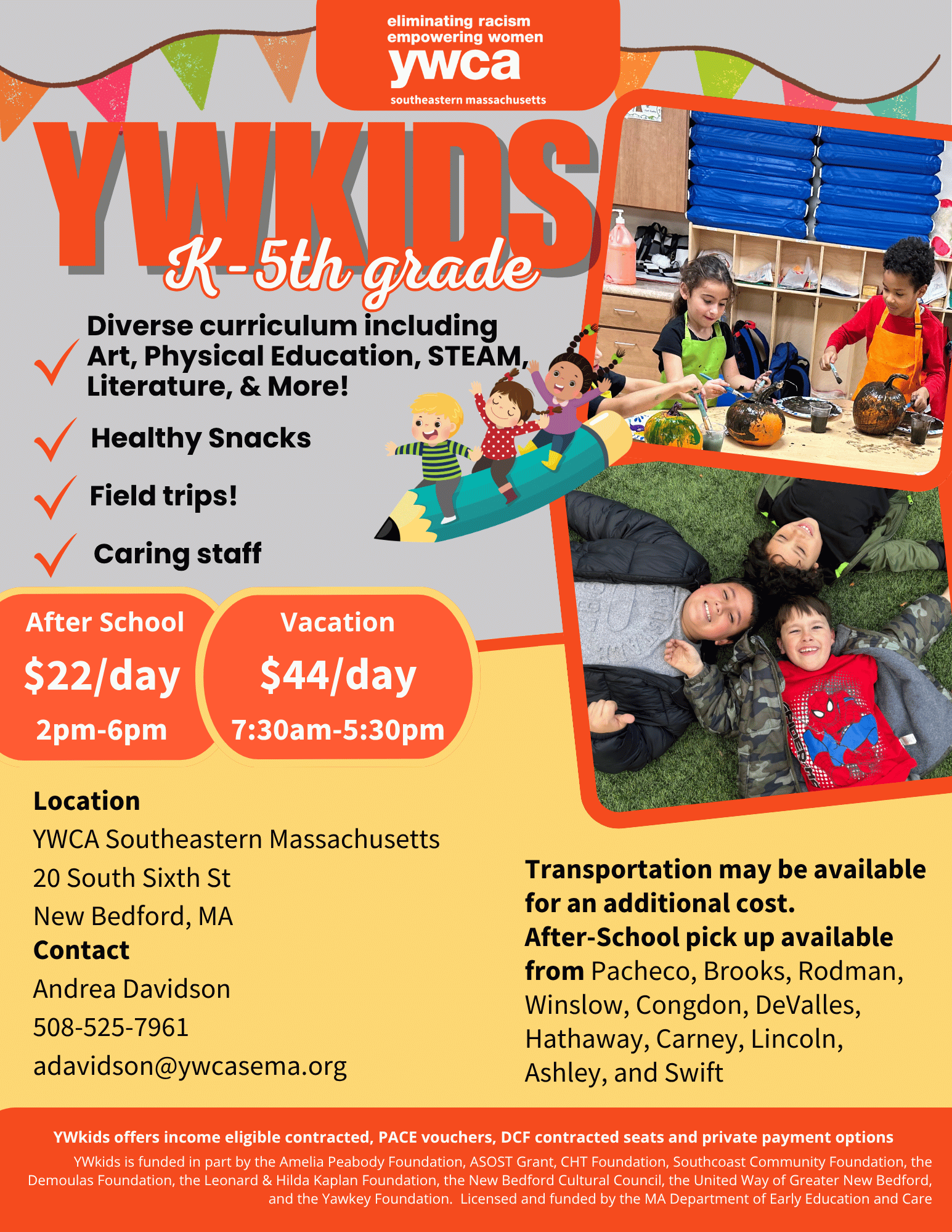 YWKids flyer 2026