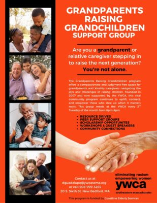 A poster about Grandparents rasing grandchildren