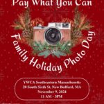 YWCA Pay What You Can Family Holiday Photo Day Flyer