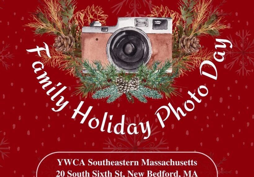 YWCA Pay What You Can Family Holiday Photo Day Flyer